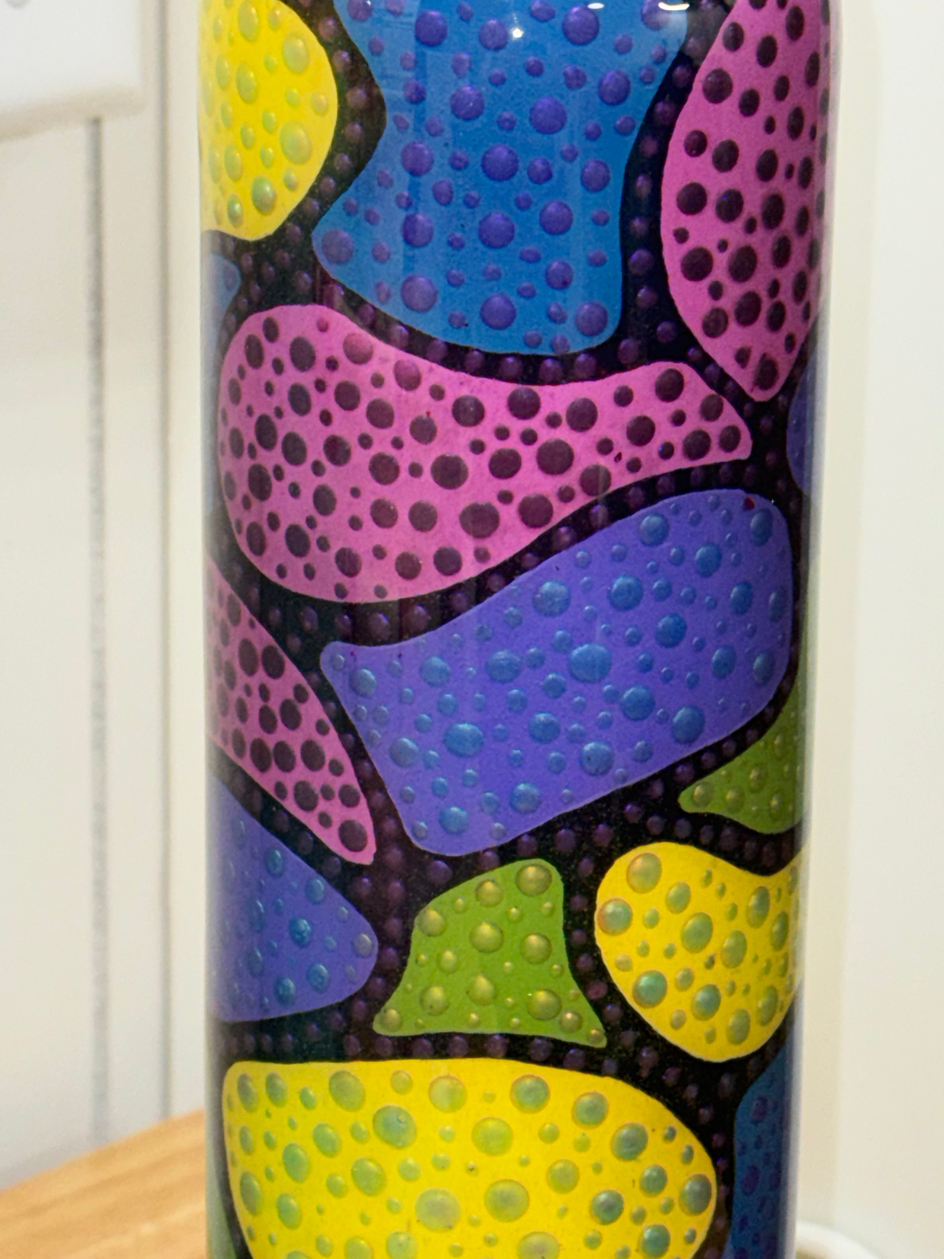30 oz Hand Painted & Crafted  Tumbler