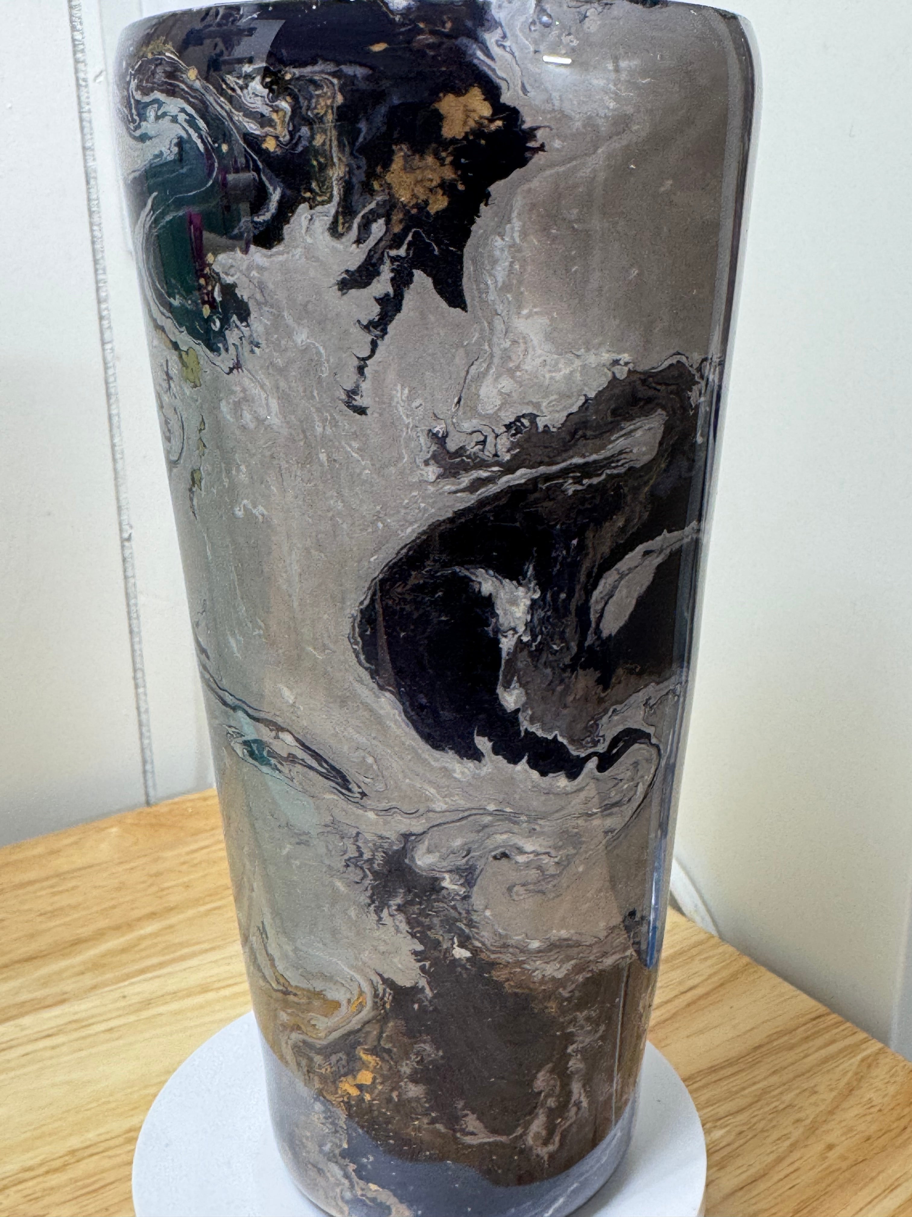 Boho Cowgirl Resin Tumbler – 32 oz