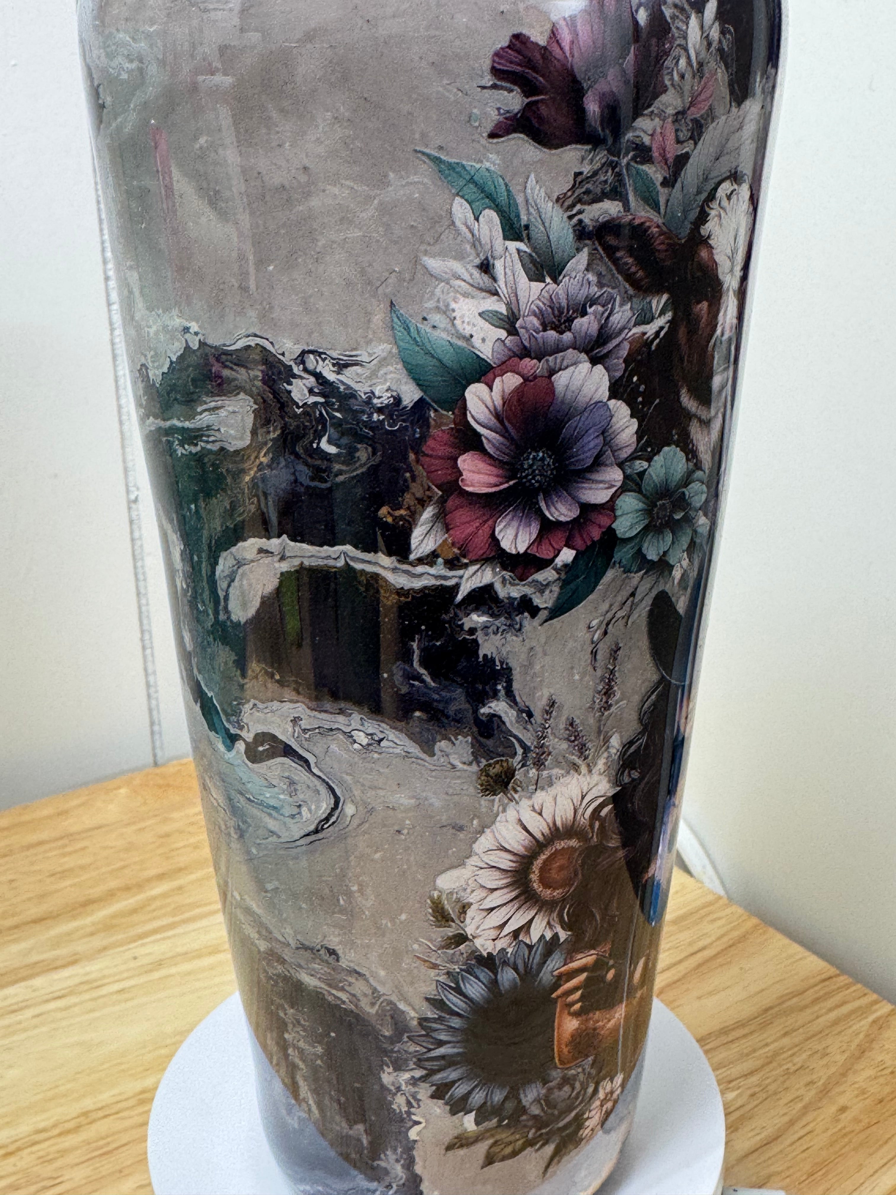 Boho Cowgirl Resin Tumbler – 32 oz