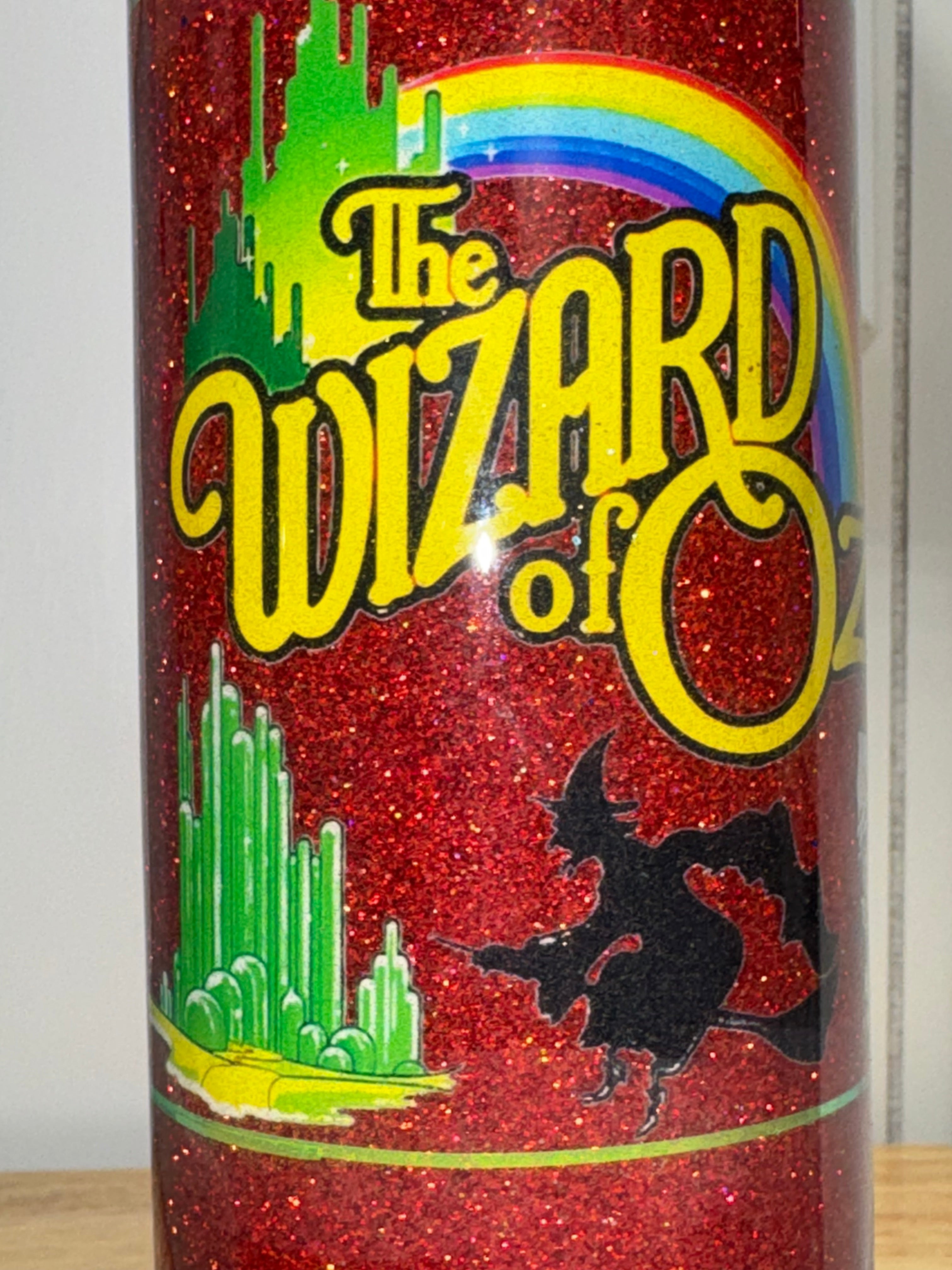 Wizard of Oz Glitter Tumbler – 20 oz
